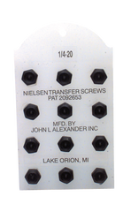 Nielsen Transfer Screw Set - 5/16 - 1/2 Set of 12) - Apex Tool & Supply