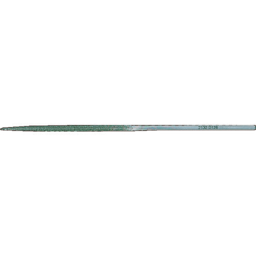 Swiss Pattern Needle File - 6–1/4″ 3-Square Dead Smooth - Apex Tool & Supply