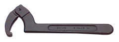 1-1/4 to 3'' Dia. Capacity - 8-1/8'' OAL - Adjustable Hook Spanner Wrench - Apex Tool & Supply