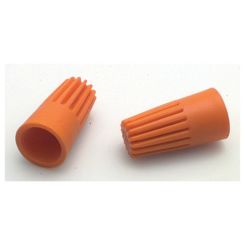 Wire Connectors - 22-14 Wire Range (Orange) - Apex Tool & Supply