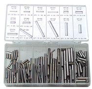 Dowel Pin Assortment - SS - 1/16 thru 1/4 Dia - Apex Tool & Supply