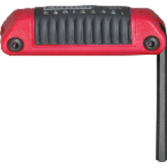 8 Pieces - Model 25581 - T8 - T40 - Fold-up Style-8 Key Torx Set - Apex Tool & Supply