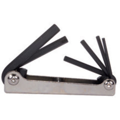 6 Pieces-3.0 mm-10 mm Fold Up Style - Hex Key Set - Apex Tool & Supply