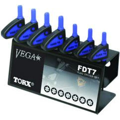 7 Piece Torx Flag Driver Set - Apex Tool & Supply