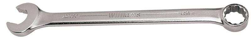 7/8'' - 12-1/2'' OAL - Chrome Satin Combination Wrench - Apex Tool & Supply
