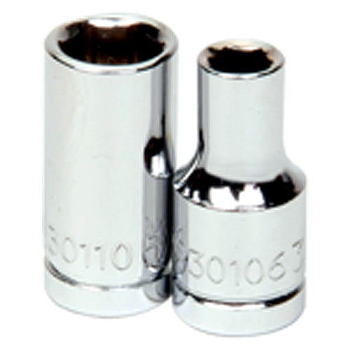 3/8″ × 1″-1/4″ Drive-6 Point - Standard Socket - Apex Tool & Supply