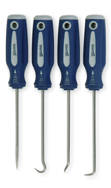 4 Piece - Hi Vis Mini Hook & Pick Set - #9402011 - Apex Tool & Supply