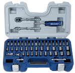 47 Piece - 1/4" Drive - Combination Kit - Apex Tool & Supply