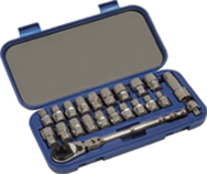 22 Piece - 3/8" Drive - 12 Point - Combination Kit - Apex Tool & Supply
