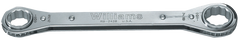9/16 x 5/8'' - 8-1/8'' OAL - Chrome Plated Straight Ratcheting Box Wrench - Apex Tool & Supply
