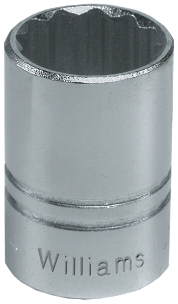 1-1/2" - 1/2" Drive - 12 Point - Standard Socket - Apex Tool & Supply