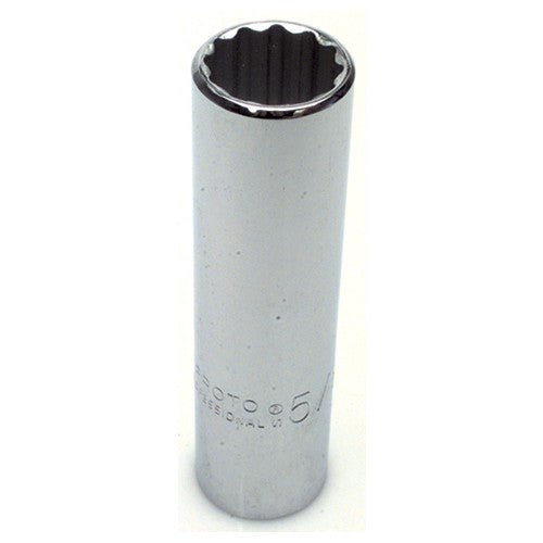 5/8″ 1/2 DR DEEP SOCKET 12PT - Apex Tool & Supply