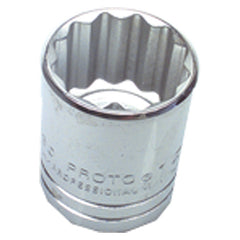 26 mm × 44.45 mm-1/2″ Drive-12 Point - Metric Standard Socket - Apex Tool & Supply