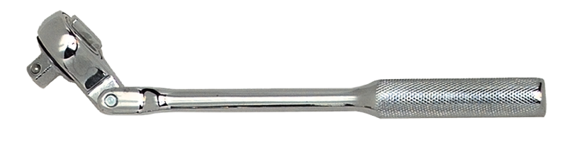 9-11/16" OAL - 3/8'' Drive - Flex Head - Reversible Ratchet - Knurled Handle - Apex Tool & Supply