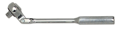 9-11/16" OAL - 3/8'' Drive - Flex Head - Reversible Ratchet - Knurled Handle - Apex Tool & Supply