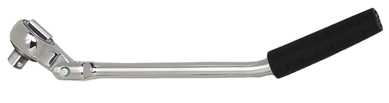 10-3/4" OAL - 3/8'' Drive - Flex Head - Double Offset Reversible Ratchet - Comfortable Grip Handle - Apex Tool & Supply