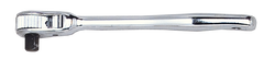 7-7/8" OAL - 3/8'' Drive - Open Head - Non-Reversible Ratchet - Plain Handle - Apex Tool & Supply
