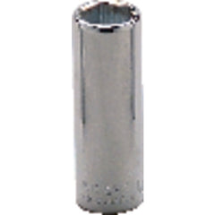 17 mm × 63.50-3/8″ Drive-6 Point - Metric Deep Socket - Apex Tool & Supply