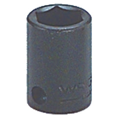 11/16″ × 1 1/8″ Overall Length-3/8″ Drive-6 Point - Standard Impact Socket - Apex Tool & Supply