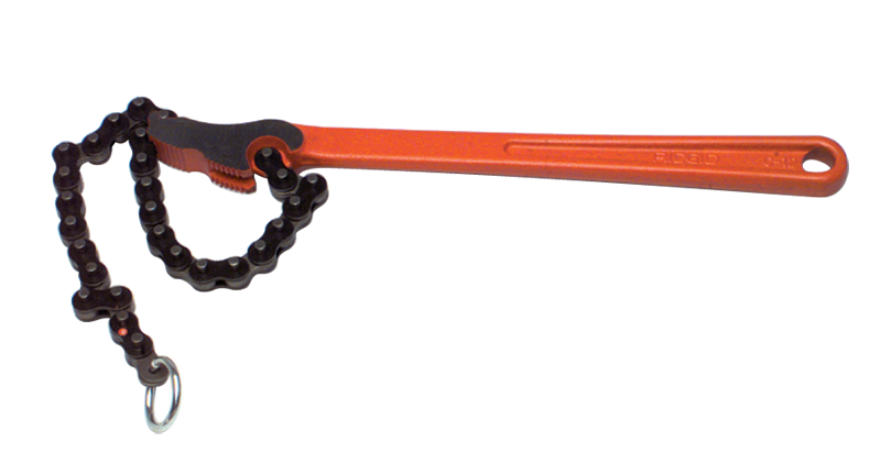 3'' - 20-1/4" OAL - Heavy-Duty Chain Wrench - Apex Tool & Supply