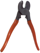 Cable Cutter -- Model #0890CSJ--9'' OAL--Non-Slip Grip - Apex Tool & Supply