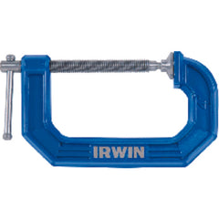 Quick-Grip C-Clamp - 4 1/2″ Throat Depth, 3″ Maximum Opening - Apex Tool & Supply