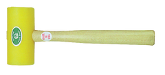 Garland Plastic Mallet -- 24 oz; Hickory Handle; 2-3/4'' Head Diameter - Apex Tool & Supply