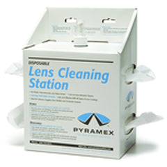 Lens Clean Station- 16 Oz Silicone Spray-1200 Tissues - Apex Tool & Supply