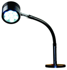 7 LED Spot Light  Dimmable  17" Flexible Gooseneck Arm  Magnetic Base - Apex Tool & Supply