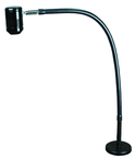 High Power LED Spot Light  Dimmable  25" Flexible Goose Arm  Magnet Base - Apex Tool & Supply