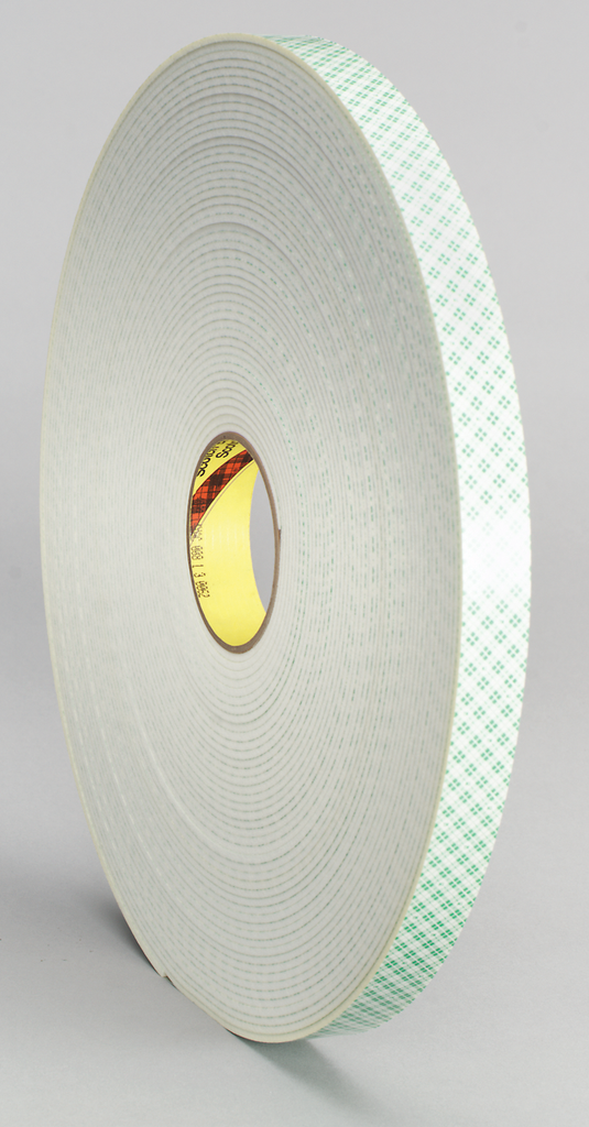 List 4008 1" x 36 yds - Heavy Duty Double Coated Urethane Foam Tape - Apex Tool & Supply