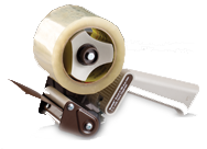 Tape Dispenser -For 3" Box Sealing Tape - Apex Tool & Supply