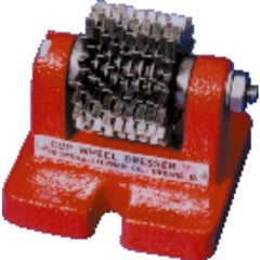 Regular Snagging Cup Wheel Dresser Replacement Cutter Set - use on wheels - Apex Tool & Supply