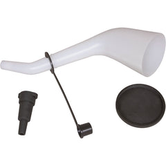 Offset Funnel with Spout Cap and Lid - Apex Tool & Supply