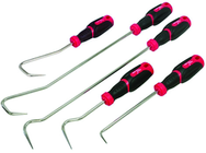 Lisle Set of 5 Hose Removers - includes #80210 Short Hose Remover, #80220 Long Hose Remover, #80230 Short Offset Remover, #80240 Long Offset Remover & #80290 Double Offset Short Remover - Apex Tool & Supply