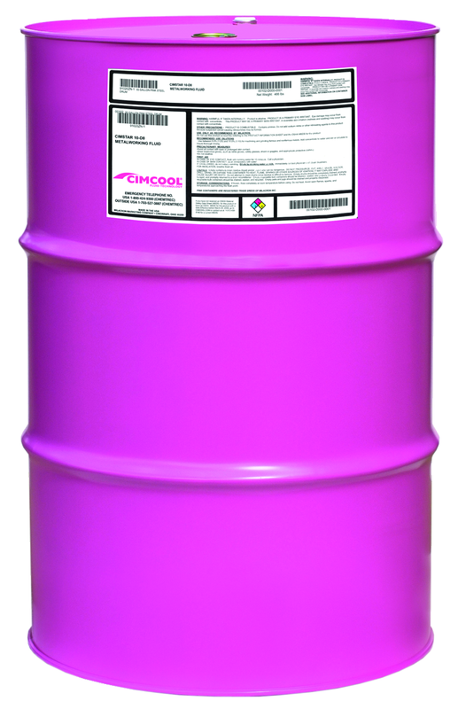 CIMSTAR® 10-D8 Coolant (Extra Lubricity Semi-Synthetic) - 55 Gallon - Apex Tool & Supply