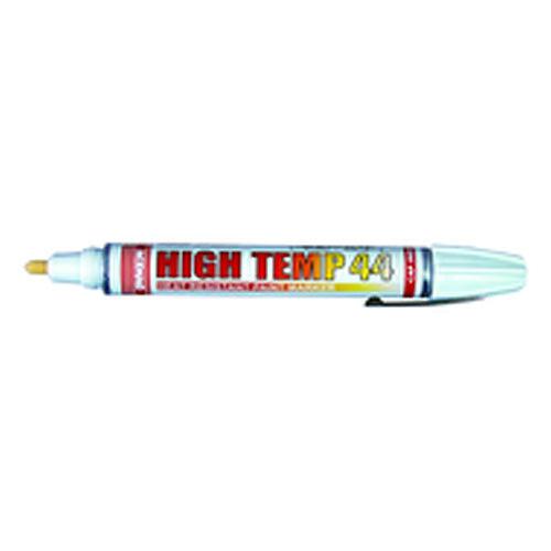 High Temperature AM 44 Marker - Felt Tip - White - Apex Tool & Supply