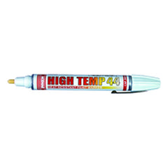 High Temperature AM 44 Marker - Felt Tip - White - Apex Tool & Supply