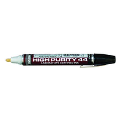 High Purity Marker - Felt Tip - Black - Apex Tool & Supply