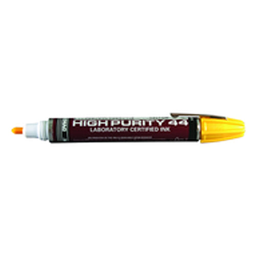 High Purity Marker - Felt Tip - Yellow - Apex Tool & Supply