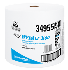 12.5 x 13.4'' - Package of 1100 - WypAll X60 Jumbo Roll - Apex Tool & Supply