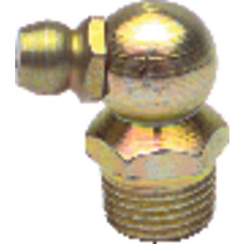 Grease Fittings - 1/4″-28 - 90° Hydraulic Style - Pack of 10 - Apex Tool & Supply