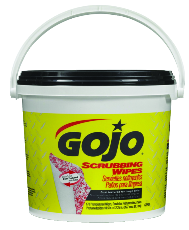 Scrubbing Wipes - 170 Count Bucket - Apex Tool & Supply