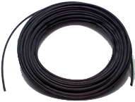 #NC0650100K - 3/8 OD - Black Nylon - Tubing-100 Feet per Reel - Apex Tool & Supply