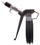 #TYP2501CS - Chrome Plated High Flow - Typhoon Air Blow Gun - Apex Tool & Supply