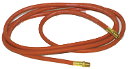 #0425 - 1/4'' ID x 25 Feet - 2 Male Fitting(s) - Air Hose with Fittings - Apex Tool & Supply