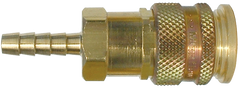 #113 - 1/4 Hose Barb - 1/4'' Body Size - Megaflow High Flow Coupler - Apex Tool & Supply