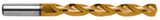 29/64 Dia. x 5-5/8 OAL Jobber-Drill  -TiN Coated - Apex Tool & Supply
