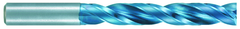 5.1mm Dia. - X 94mm OAL - 5XD-Carbide-Drill-Aqua EX Coated - Apex Tool & Supply