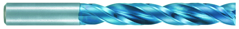 11mm Dia. - X 138mm OAL - 5XD-Carbide-Drill-Aqua EX Coated - Apex Tool & Supply